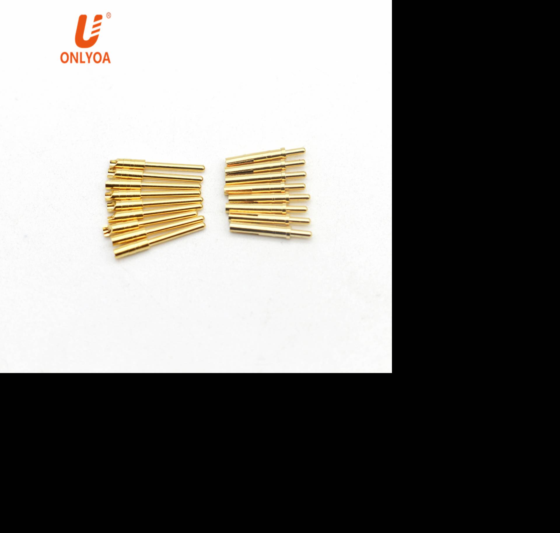 Electrical 1mm Banana Plug Terminal Pin Connector Male And Female Brass Pin Plated Gold Connector